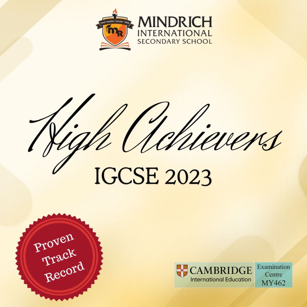 ✨HIGH ACHIEVERS IGCSE 2023✨ (Booklet)